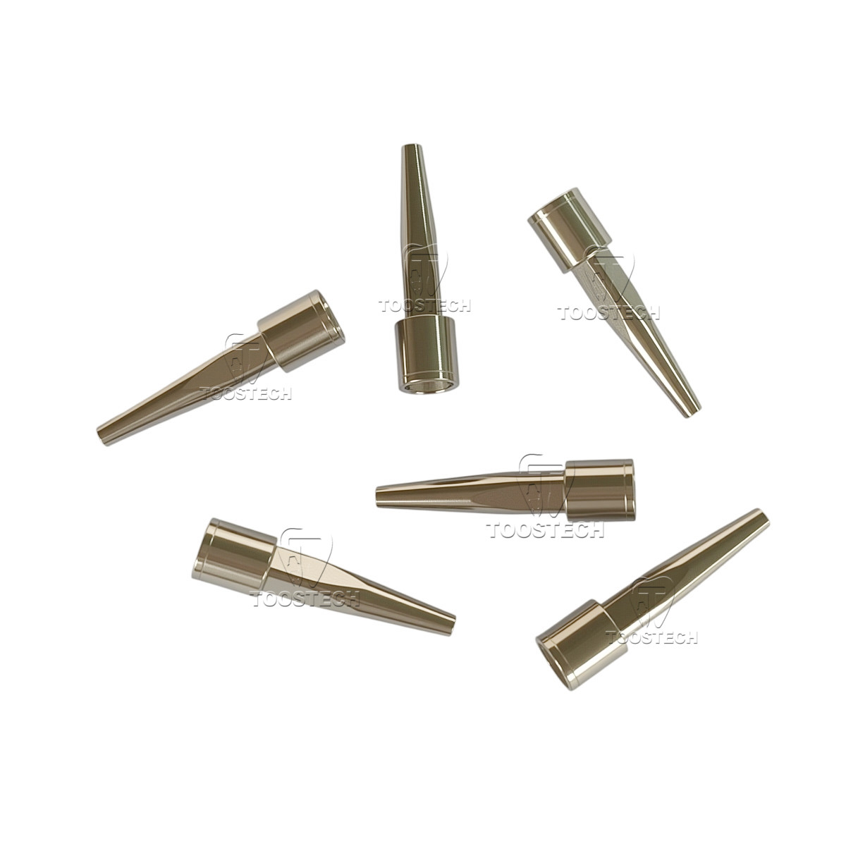 6pcs Dental digital model analog replica fits to Straumann Bone Level RC/NC