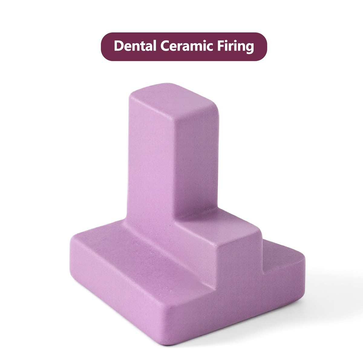 AZDENT Dental Lab Ceramic Firing Pink Pegs for Porcelain Single Crowns Oven Tray