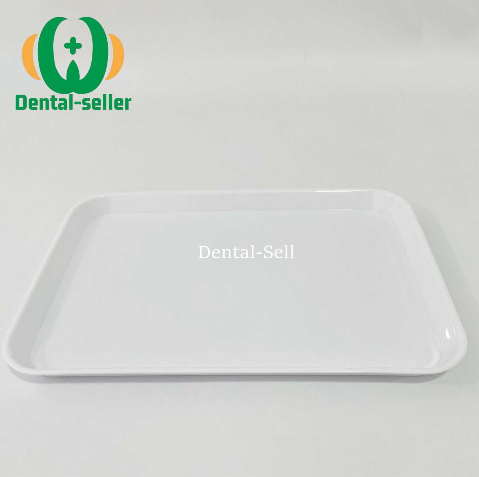 1Pcs Dental Plastic Instrument Tray Autoclavable Flat Tray Size B 33x24x20mm