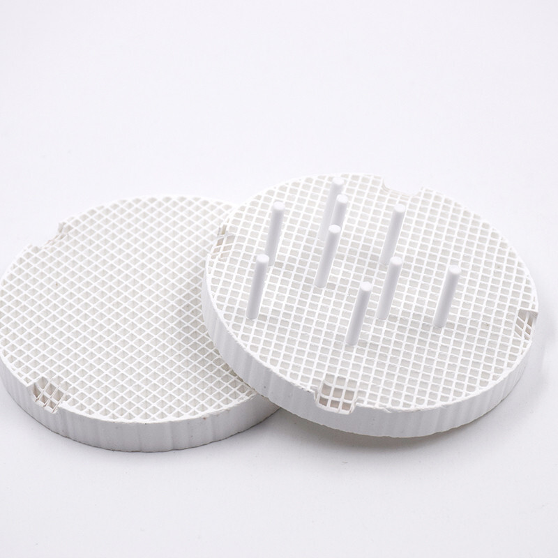 Dental Lab Ceramic Honeycomb Firing Trays Round Porcelain Zirconia Supply Pins