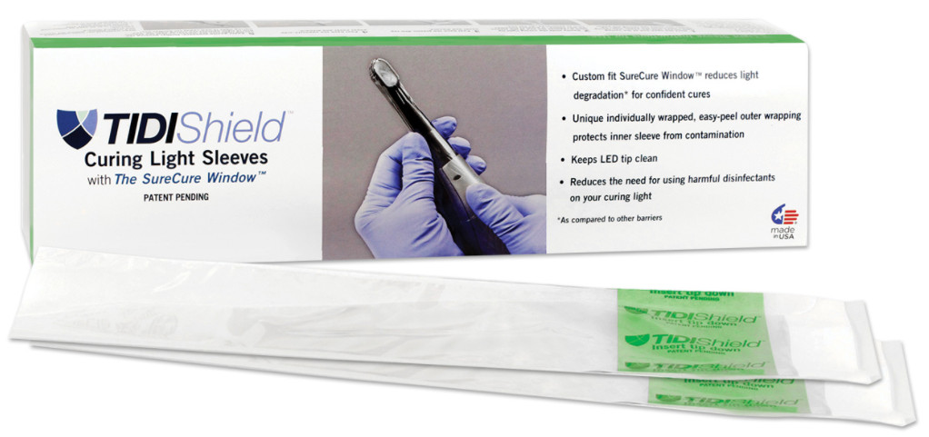 Tidi 21113 TIDIShield Curing Light Sleeves Ultradent Valo Grand Cordless 100/Pk