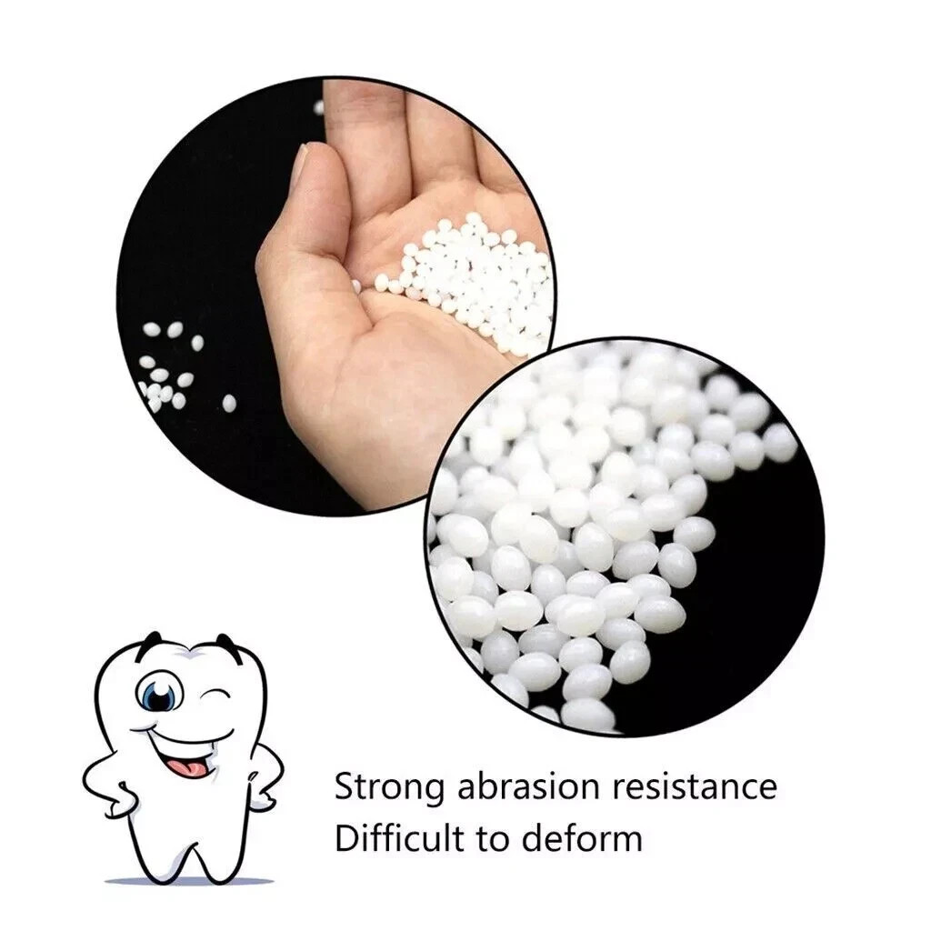 Dental Thermal Fitting Beads Replacement Temporary Tooth Denture 25g Material