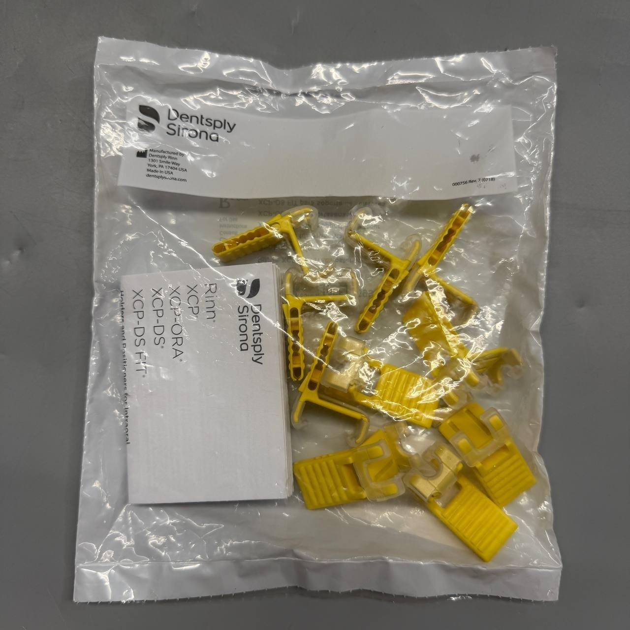 NEW Dentsply Sirona XCP-DS FIT Yellow Biteblock Refills Posterior 10/Pk 559922
