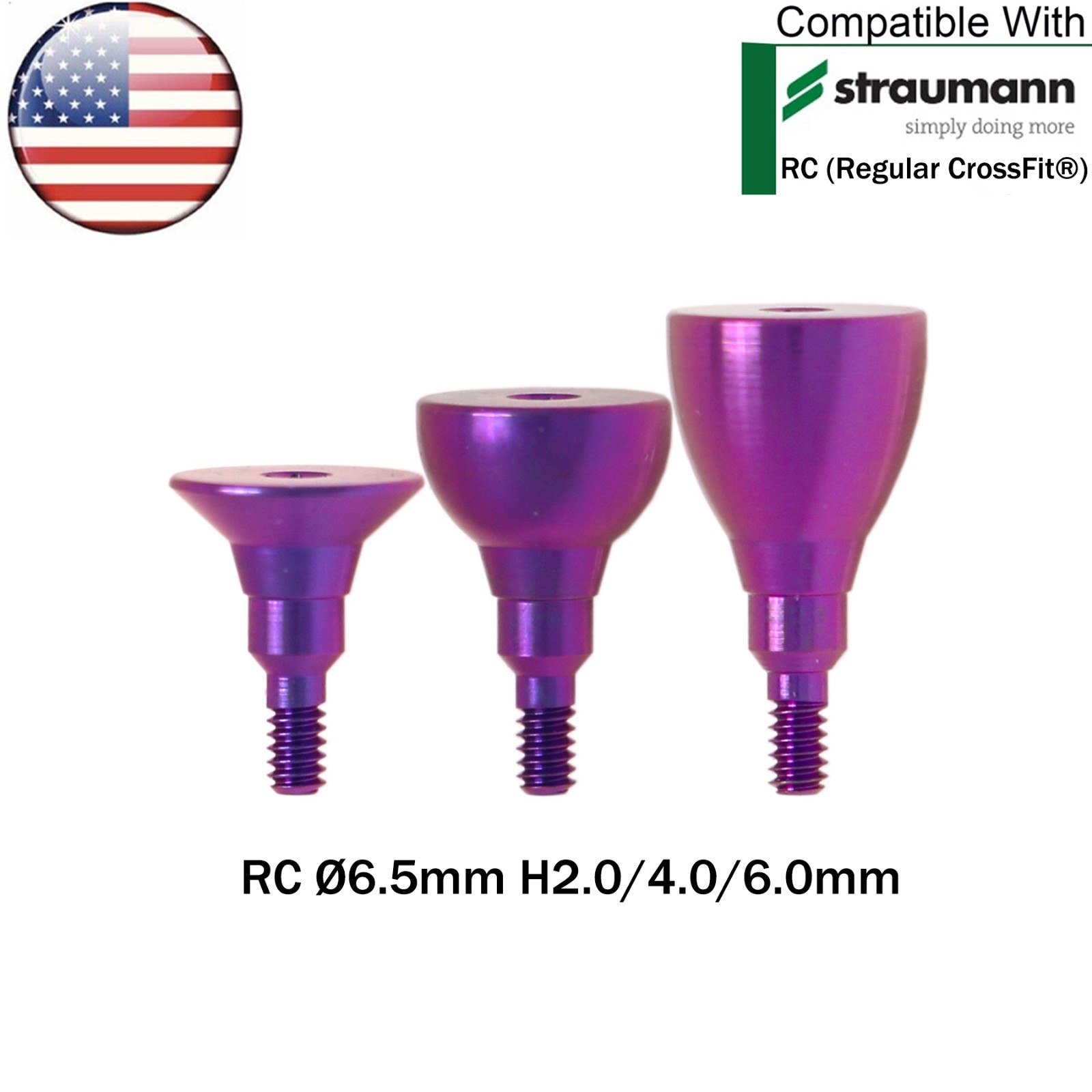 For Straumann ITI Healing Abutment & Transfer Impression Open Closed Tray NC/RC
