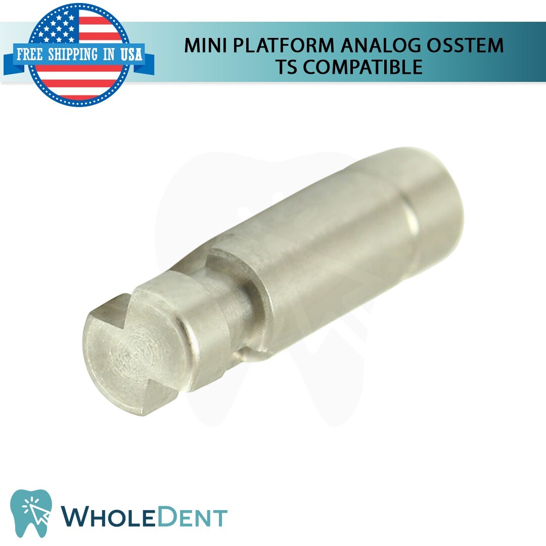 5x Mini Platform Analog Dental Lab 2.1mm Osstem® TS Hiossen® ET Compatible Hex