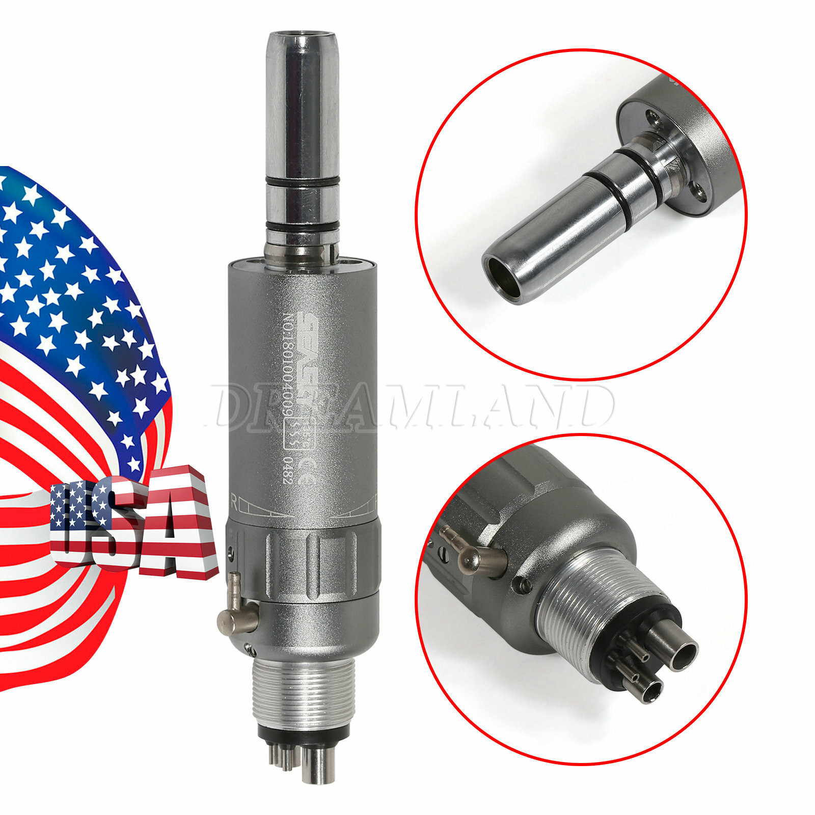1-5*Dental 4Holes High Speed Handpiece Turbine / E-type Air Motor 4Hole Fit NSK