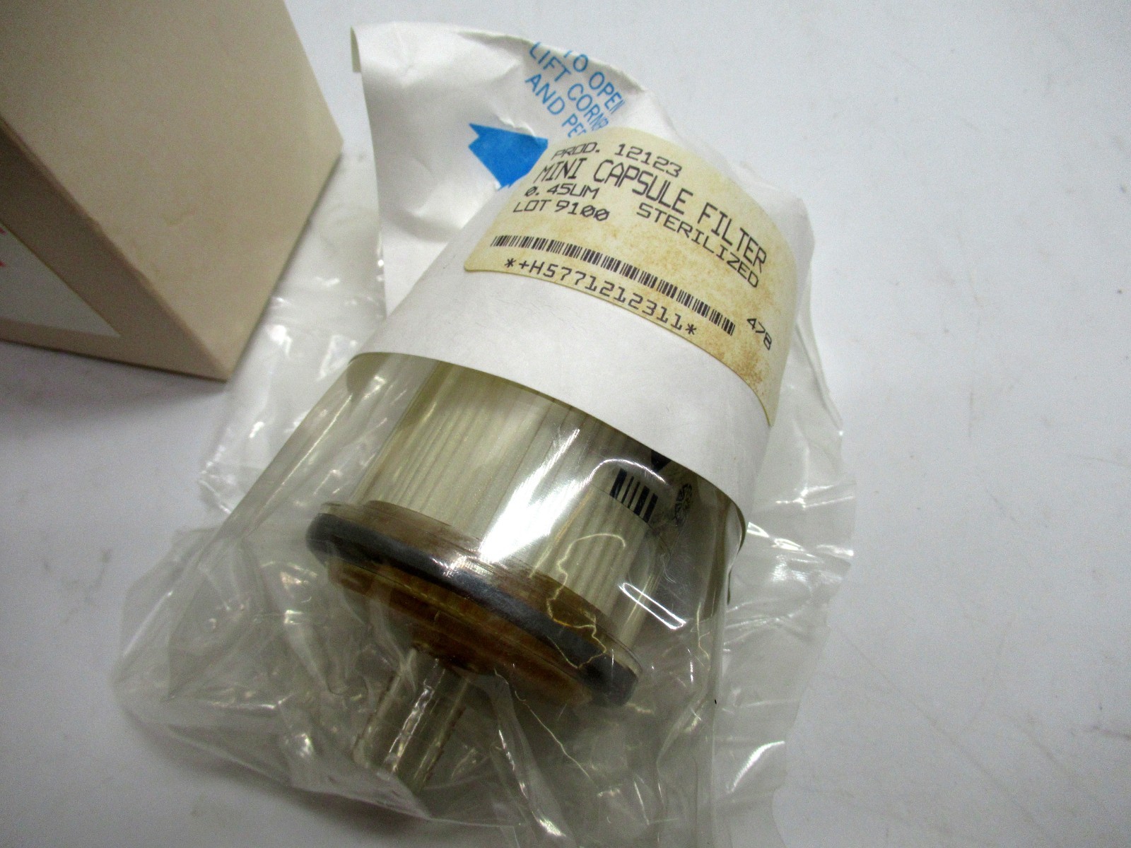 Pall/Sigma 12123 Mini Capsule Filter Sterile 0.45um 1/Pack F7260