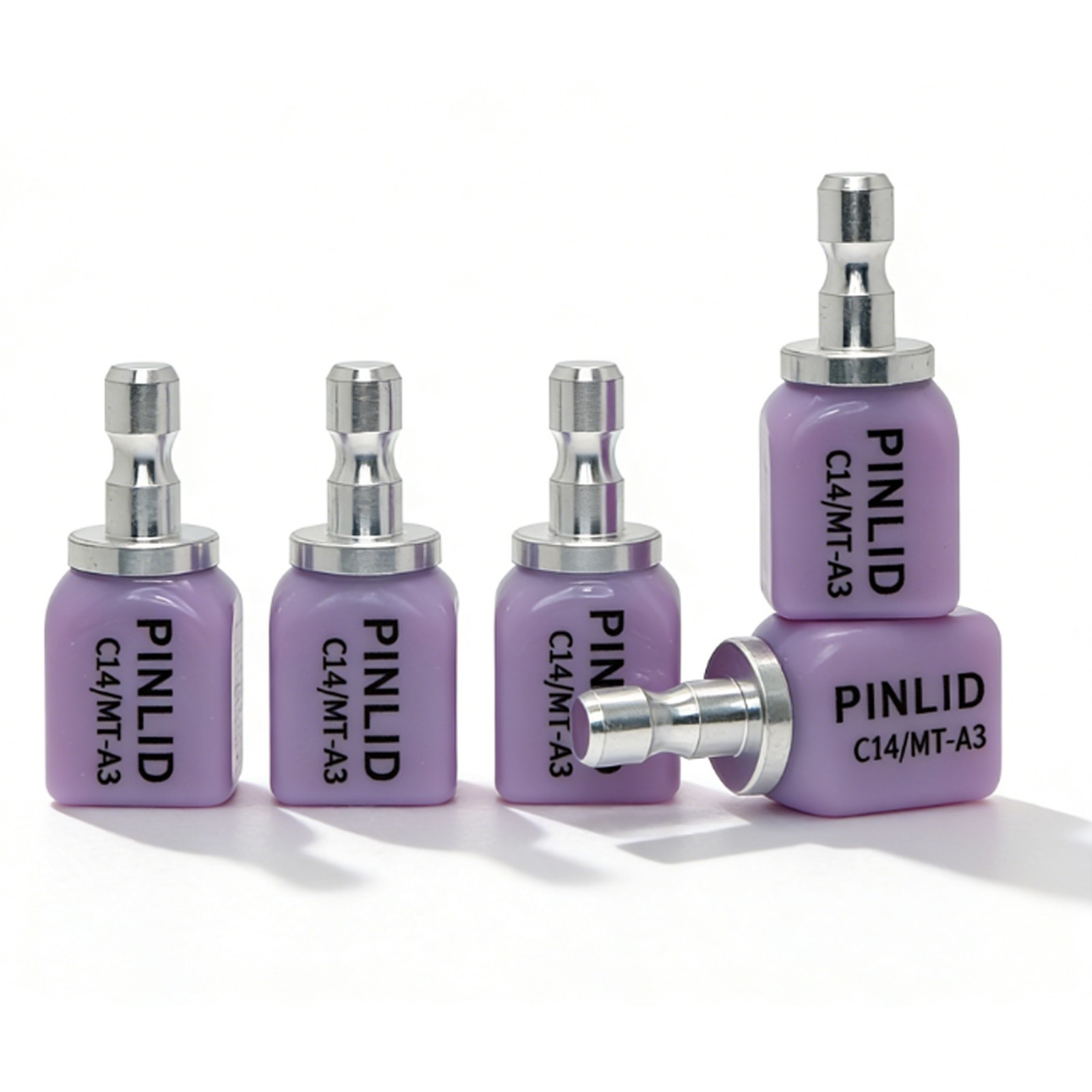 Dental Lithium Disilicate C14 Glass Ceramic CAD Blocks MT Moderate Ranslucency