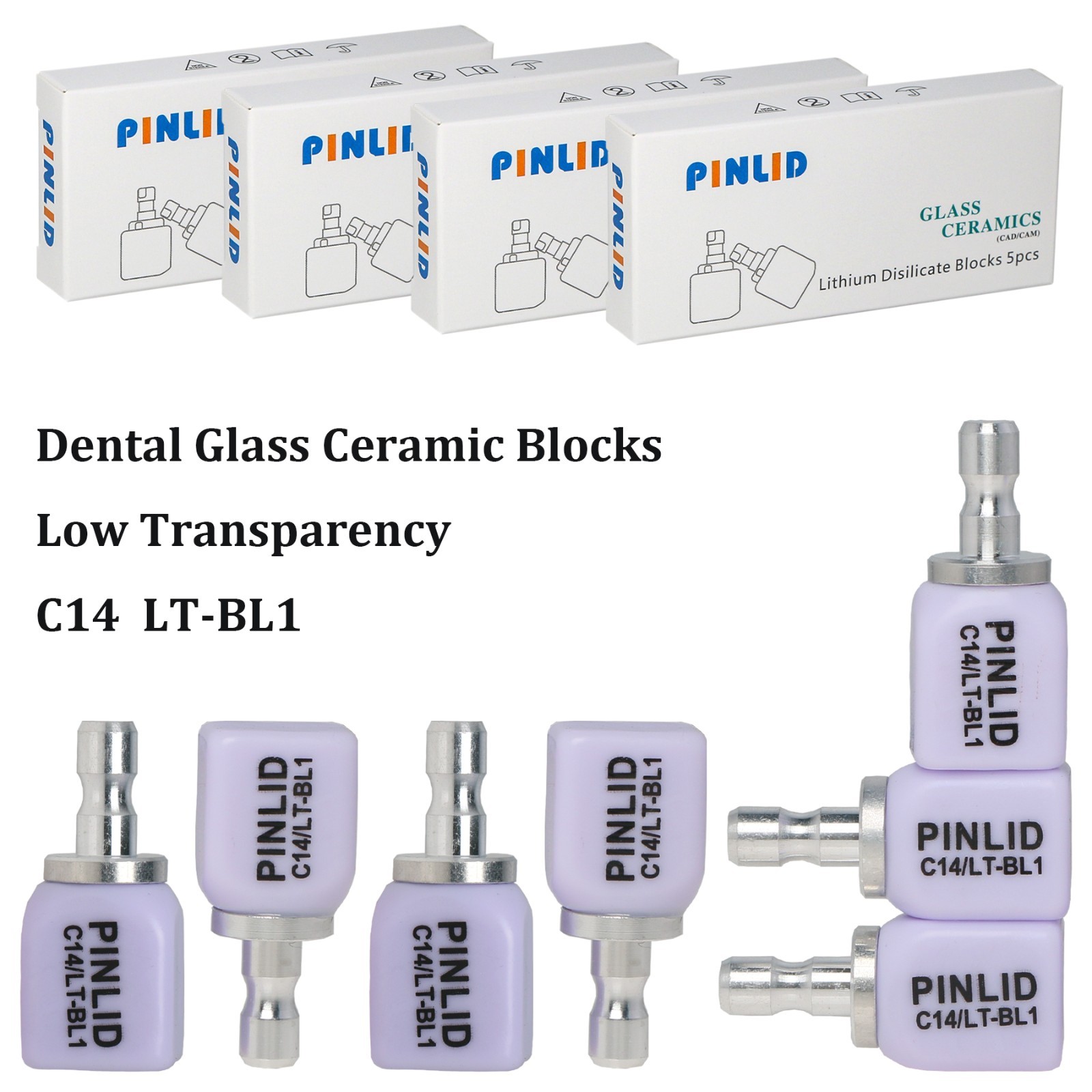 US Dental Emax CAD CEREC Blocks Lithium Disilicate High Aesthetic Ceramic Blocks