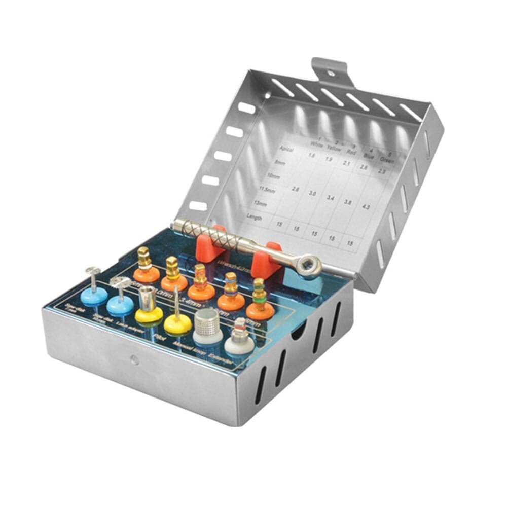 Bone Expander Kit Dental Sinus Lift with Saw Disks Implant 12 pcs