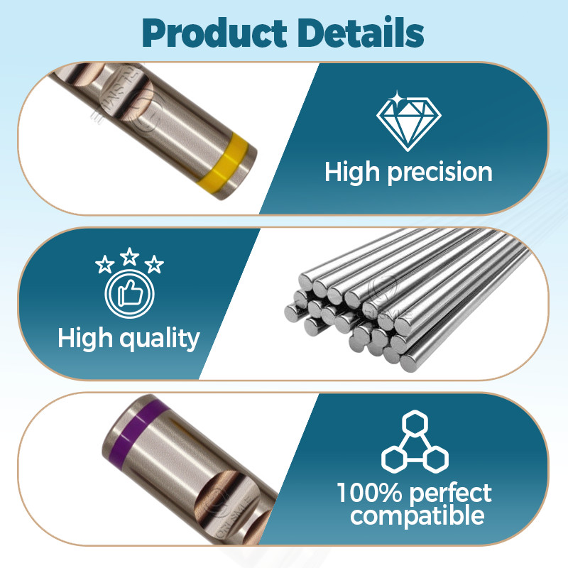 10 pcs Dental titanium Lab analog fit to Straumann ITI platform RC/NC