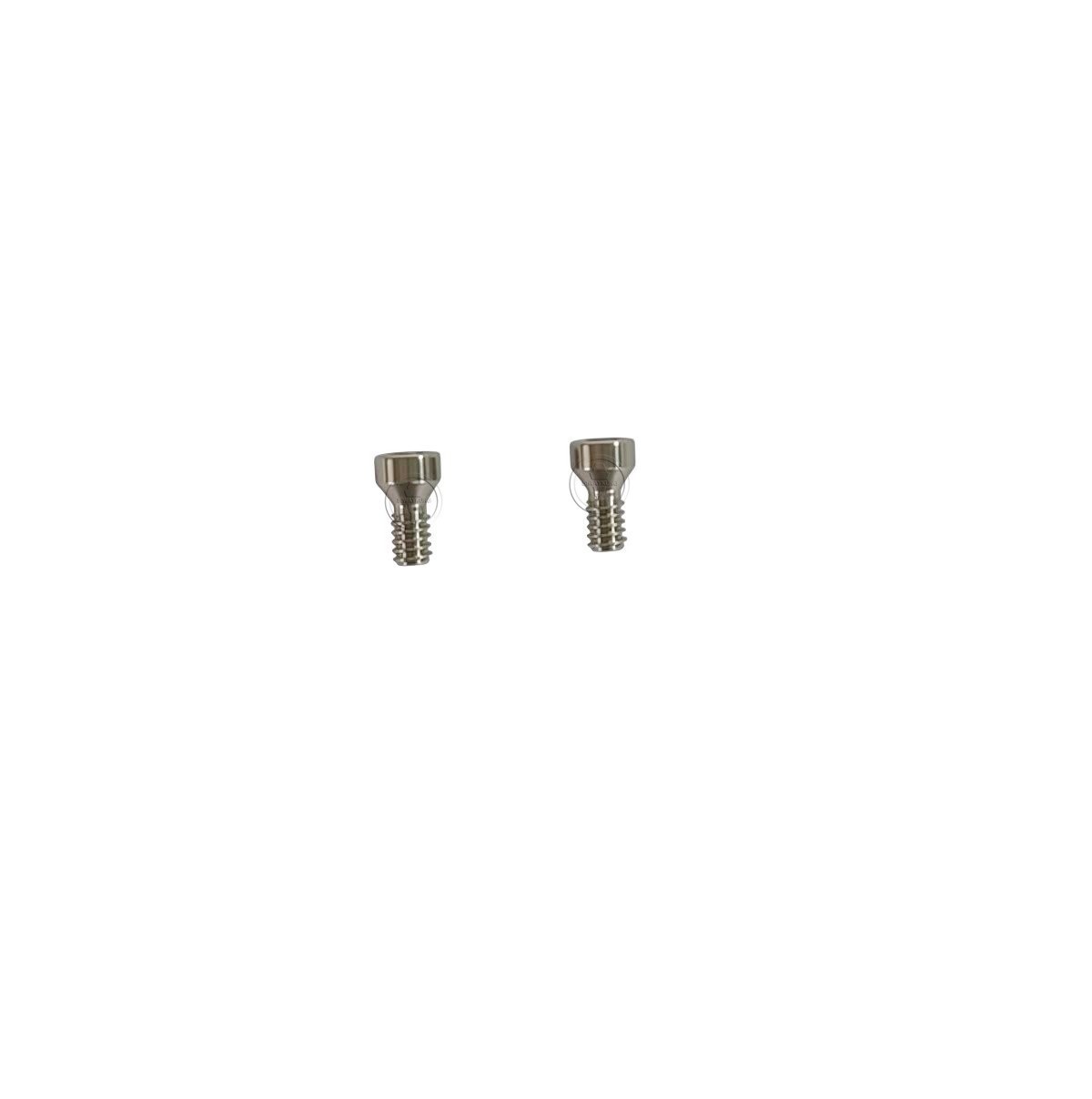 10 pcs MU titanium abutment screws compatible with Straumann platform RC NC