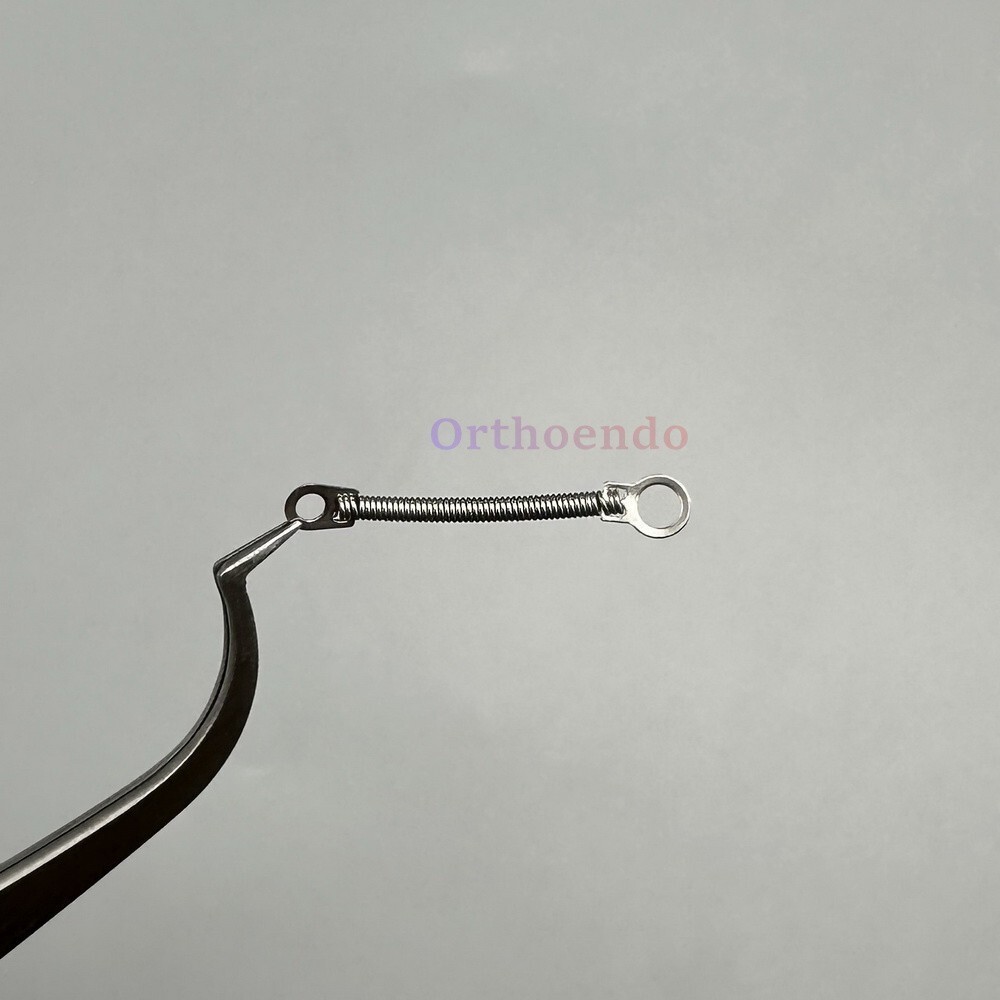 10Pcs Orthodontic Dental NiTi Close Coil Spring Medium Force Springs 6/9/12/15mm