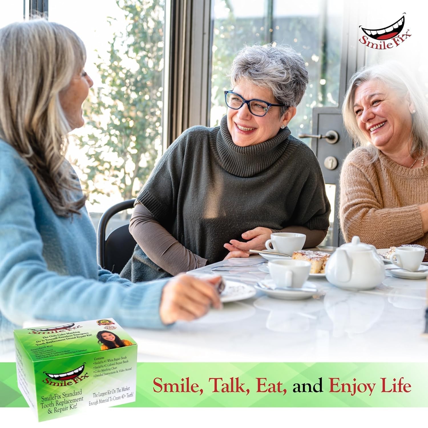 Standard Dental Repair Kit – Restore Your Smile with Color-Matched Repairs Today