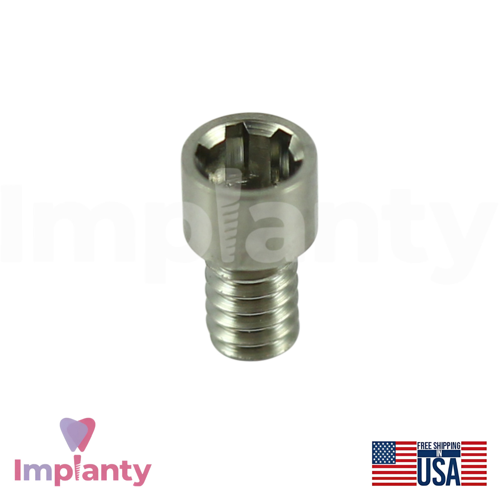 AB Dental Compatible Ø4.9mm Titanium Conical Sleeve For Multi Unit P64