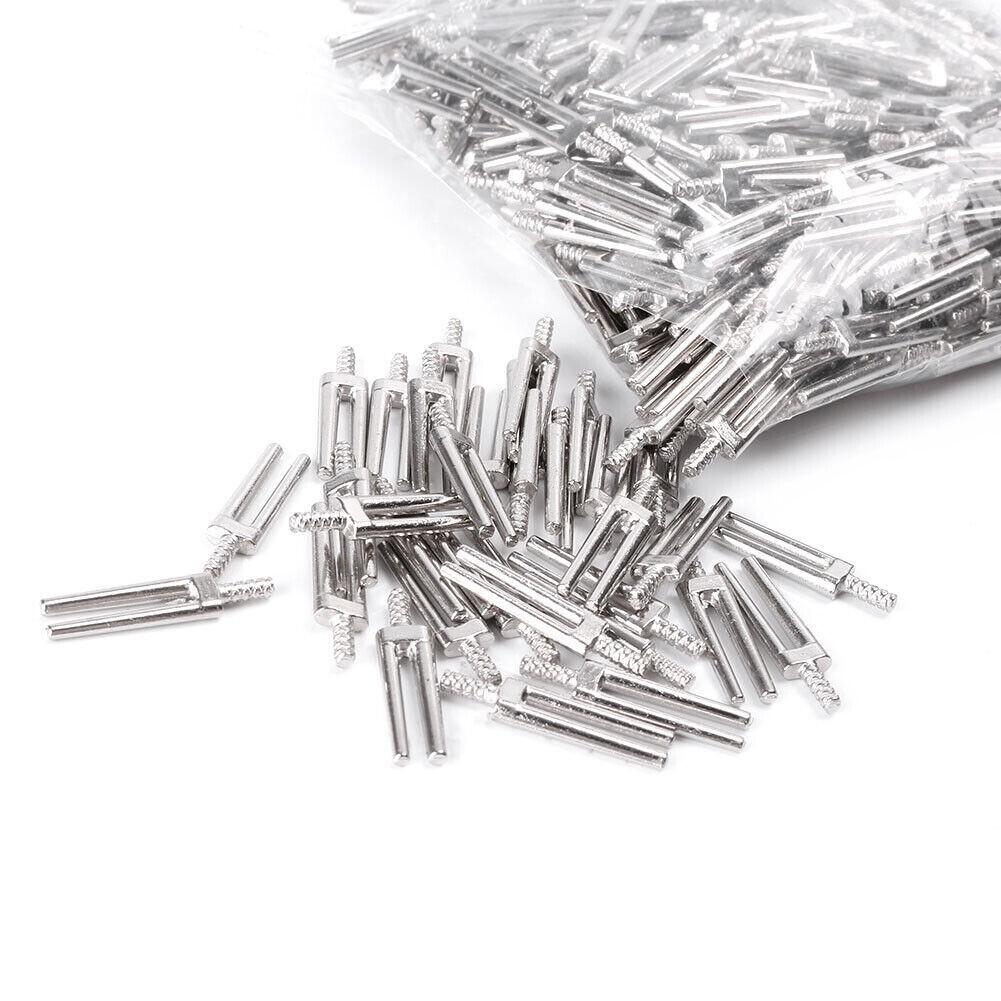 1000 Sets Dental Master Twin Double II pins & Plastic Sleeves Lab Supplies 21mm