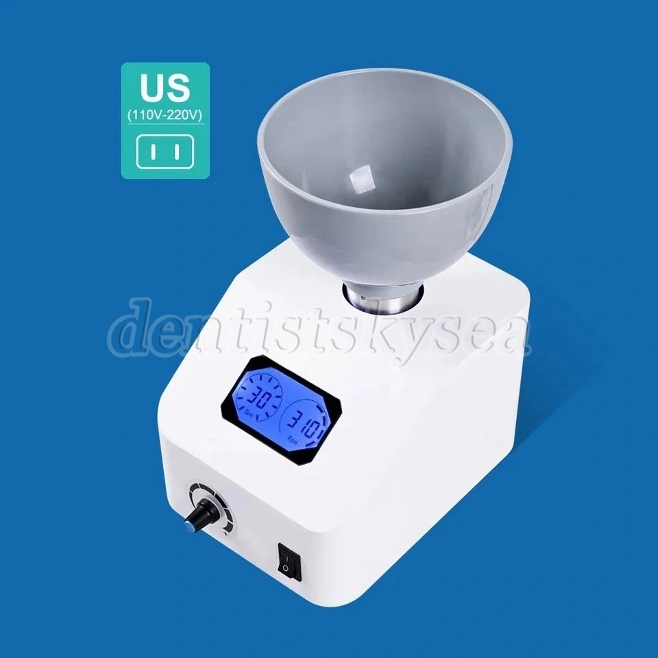 Automatic Dental Lab Alginate Mixer 110V Printing Material Gypsum Blender