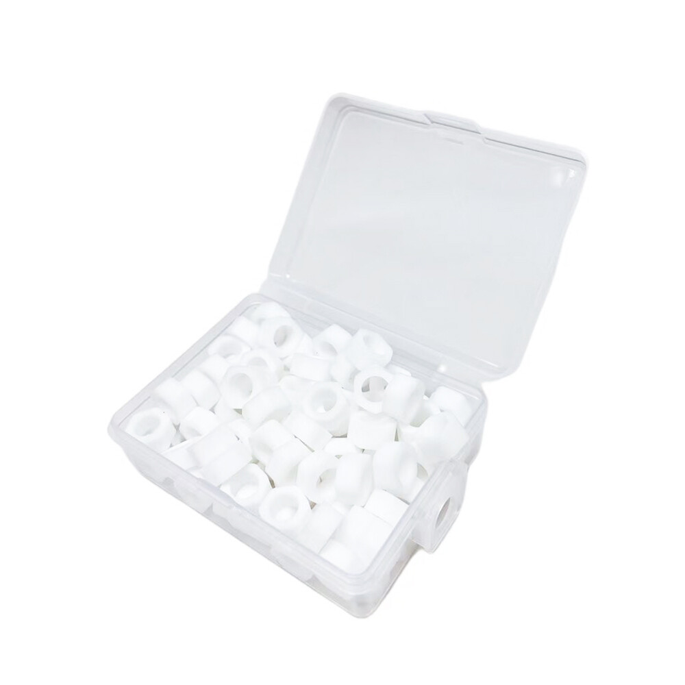 1 Box 100pcs Dental Instrument Code Ring Plain Color Big Size Purple