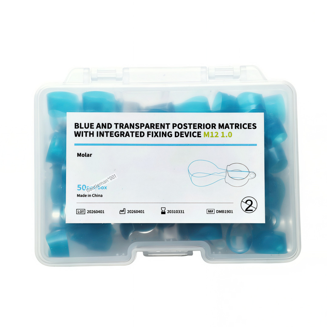 Blue Posterior Matrices Dental Matrix Bands Ring Molar Premoar Matrice Strips