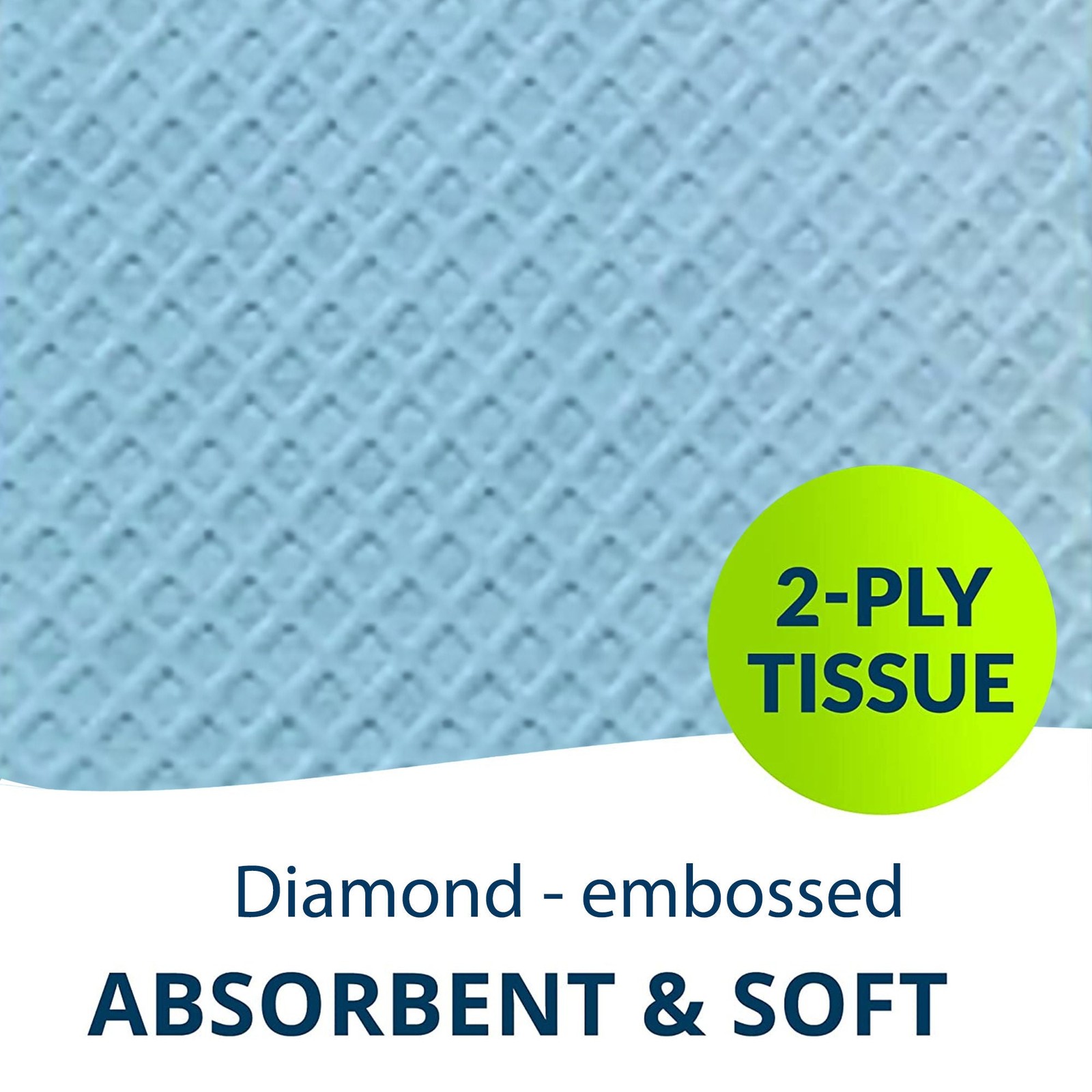 Tidi Procedure Towel Diamond Embossed / Non-Radiopaque 1 Case(s) 500 Towels/