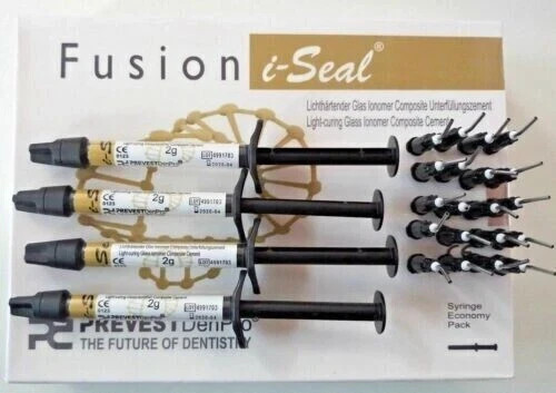 PREVEST DENPRO FUSION I-SEAL LIGHT CURING GIC DENTAL CEMENT | EXP DEC 27