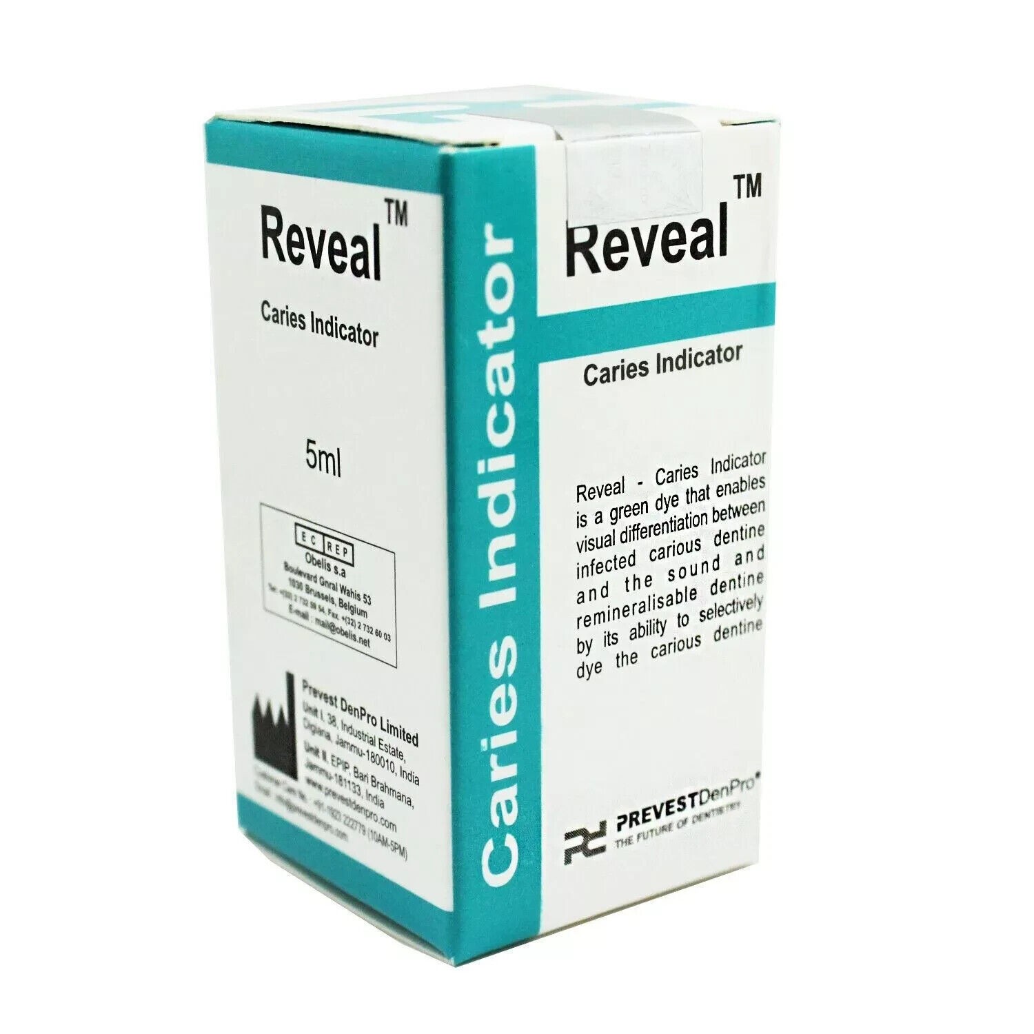 Prevest Denpro Reveal Caries Indicator Dye Dentin Caries Detector With Free Ship