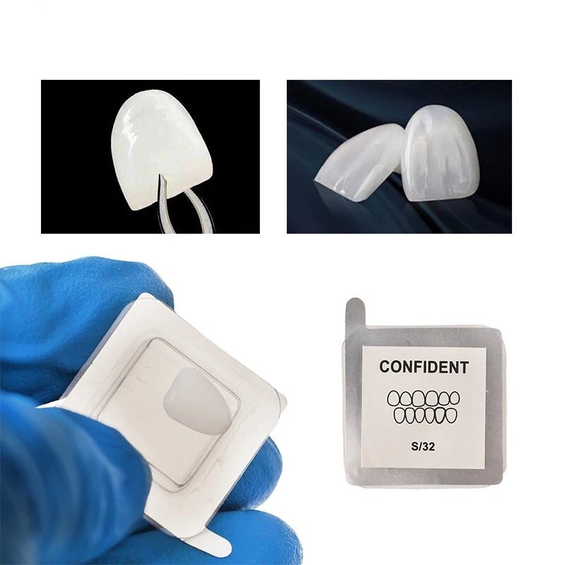 1X Dental Composite Porcelain Veneer Resin Light Cure Anterior Teeth Veneers