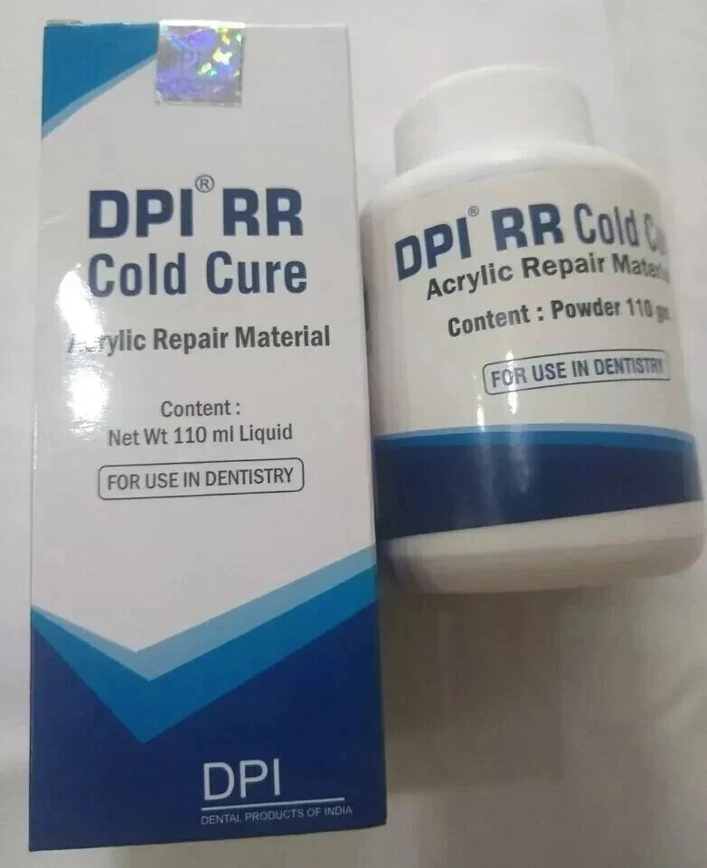 DPI Self Cure Rapid repair Powder and Liquid for Acrylic Denture