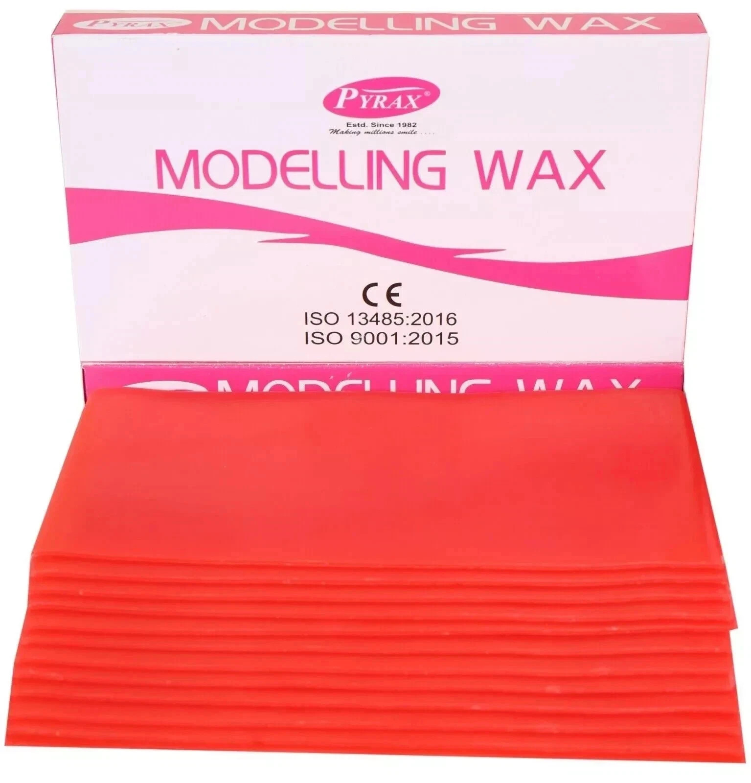 Dental Modelling Wax Use for Dentures Teeth Setting – 12 Sheets in a Pack 200gm,