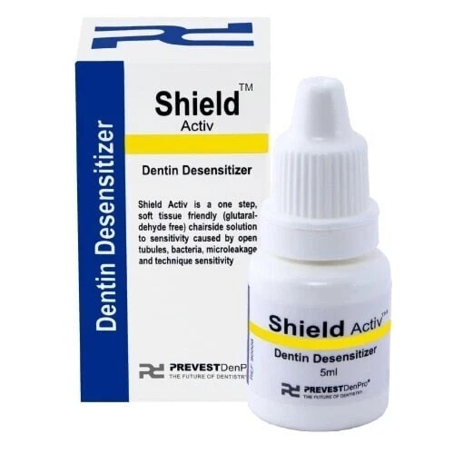 Prevest Denpro Shield Activ One Step Single Solution Desensitizer Dental.