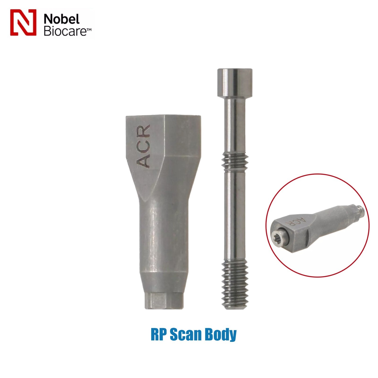 US Nobel Biocare Locator/Healing Abutment NP/RP Retention Caps Inserts Scanbody