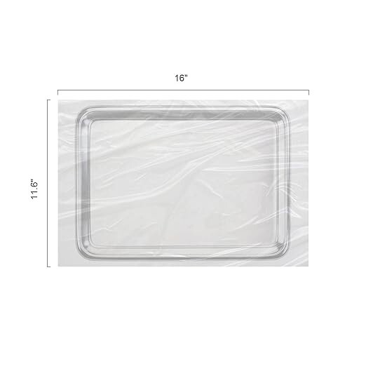 1500Pcs/ 3Boxes JMU Dental Tray Cover Sleeve Durable Plastic 11-5/8″X16″ Size E