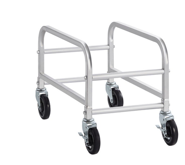 REGENCY Mobile Aluminum Lug Rack Unassembled Swivel Casters (No Tote) 600ALR1KD