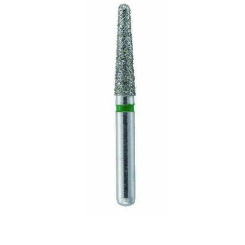 CROSSTECH Dental Diamond Short-Shank DiamondMB5LXC,ROUNDENDTAPR 856/018SC,5Burs
