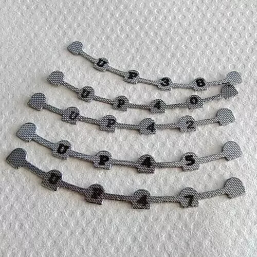 10Pcs/Pack Dental Bonding Splints Lingual Retainer upper:38#-47#,lower:29#-37#