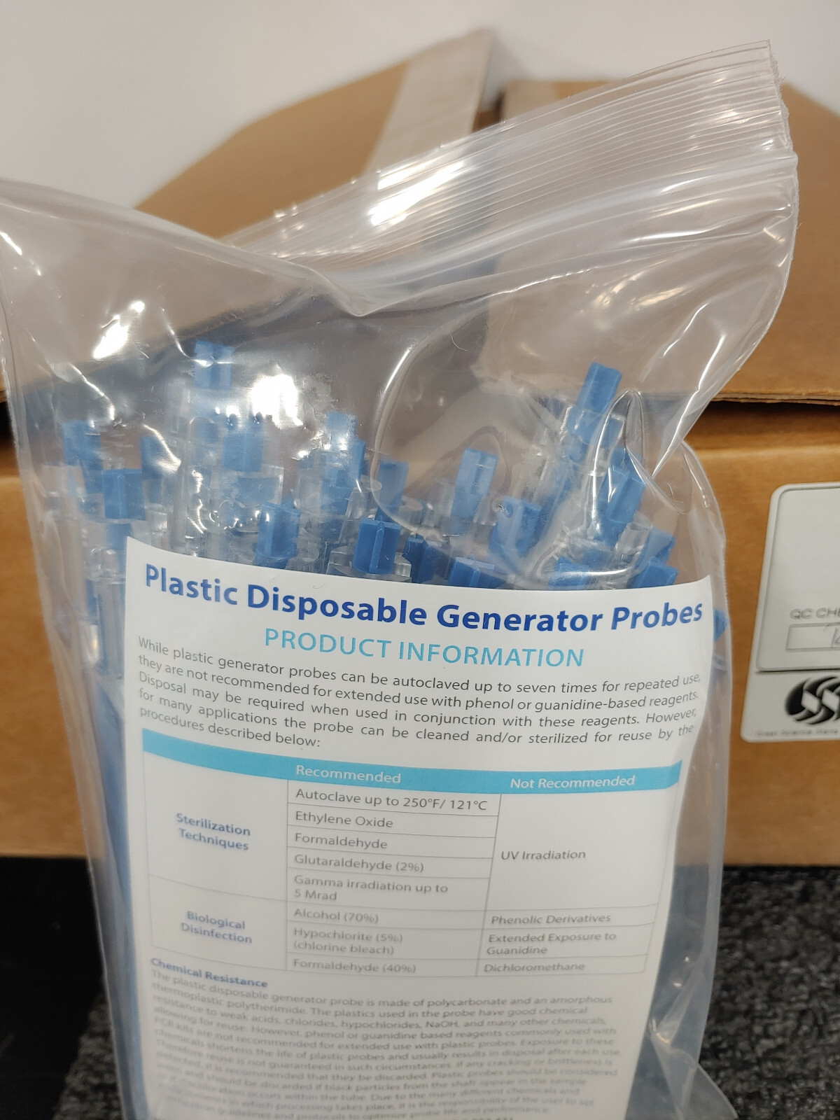 25pcs OMNI International 35750H 7MM Hard Tissue Platic Homogenizing Probes