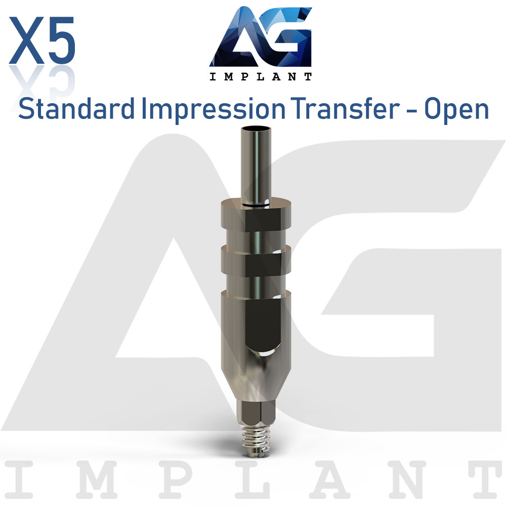 5 Standard Impression Transfer Platform – Open Tray Dental Int Hex 2.42mm