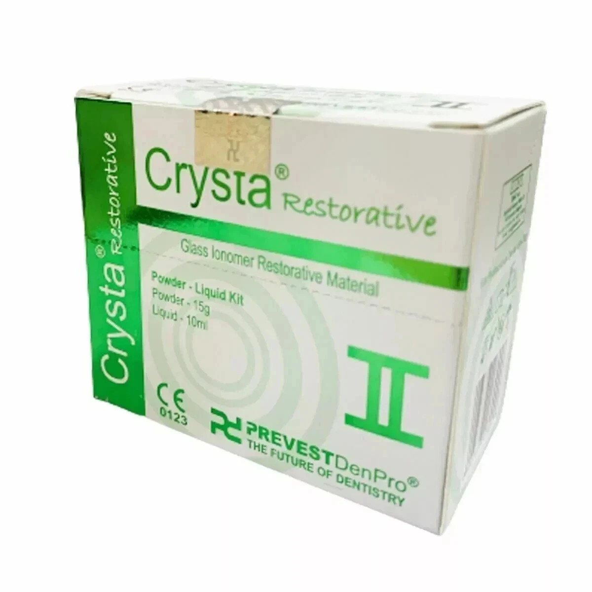 Prevest Denpro Crysta 2 Permanent White Teeth Tooth Filling Kit Repairs free s ,