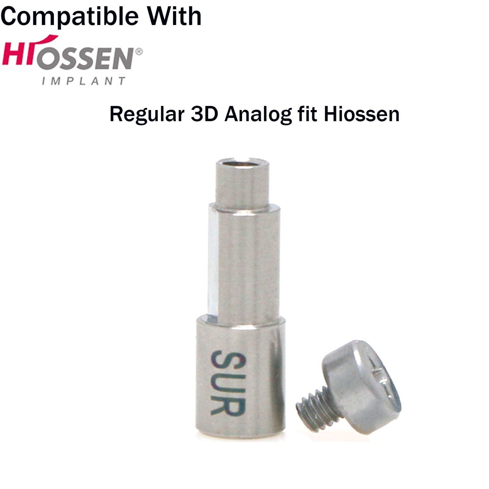 Dental Mini/Regular Implant Scan Body 3D Analog fits Osstem Hiossen ET ll lll lV