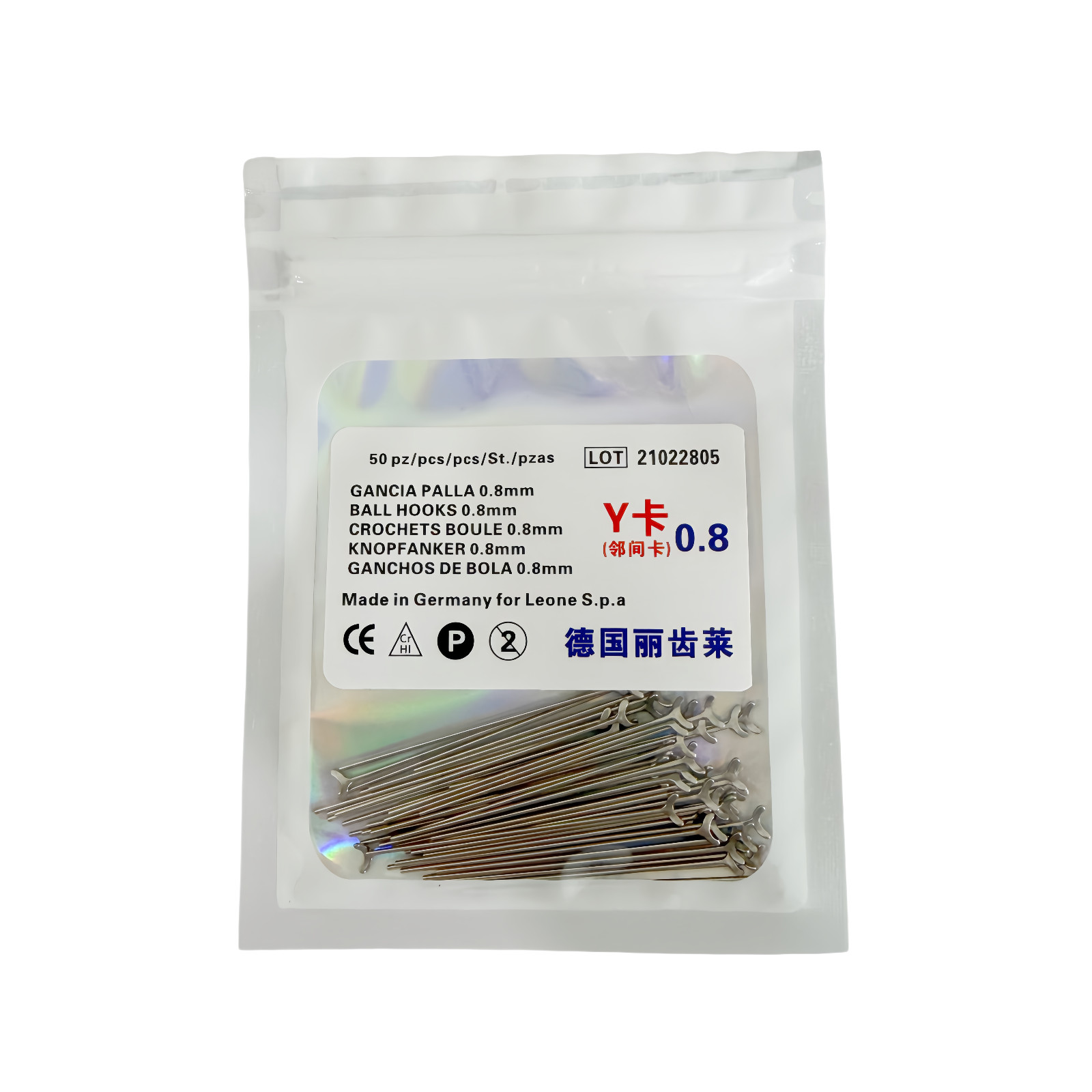 Dental Ball Retainer J Clasp Oblique Clasps Bars Y-Type Ortho Scheu Style