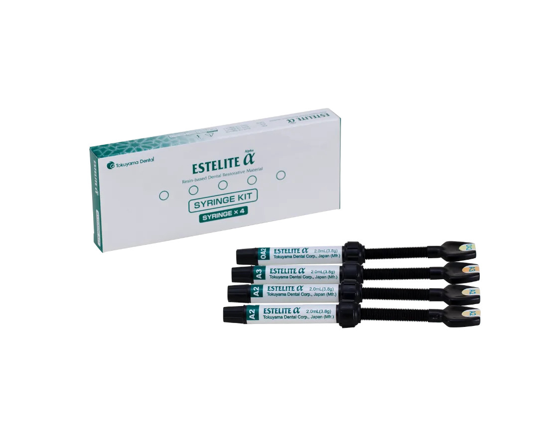 Tokuyama Estelite Alpha Dental Composite Kit 4 x 3.8gm (Free Ship)