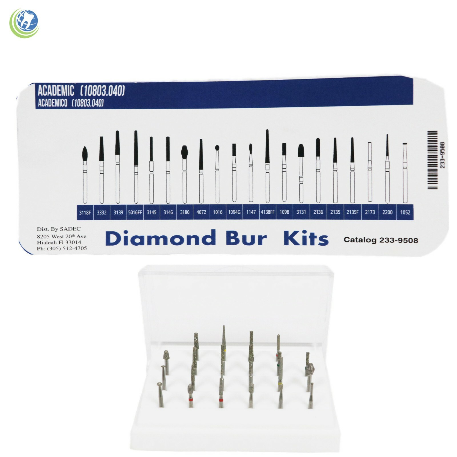 Dental Diamond Bur FG High Speed Kits Various