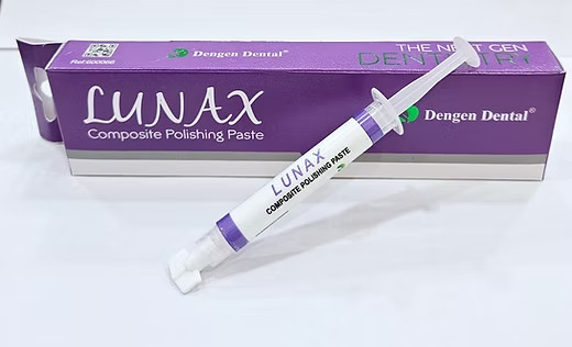Dental LUNAX Composite Polishing Paste 2gm Polishing of All Restoration/Veneers
