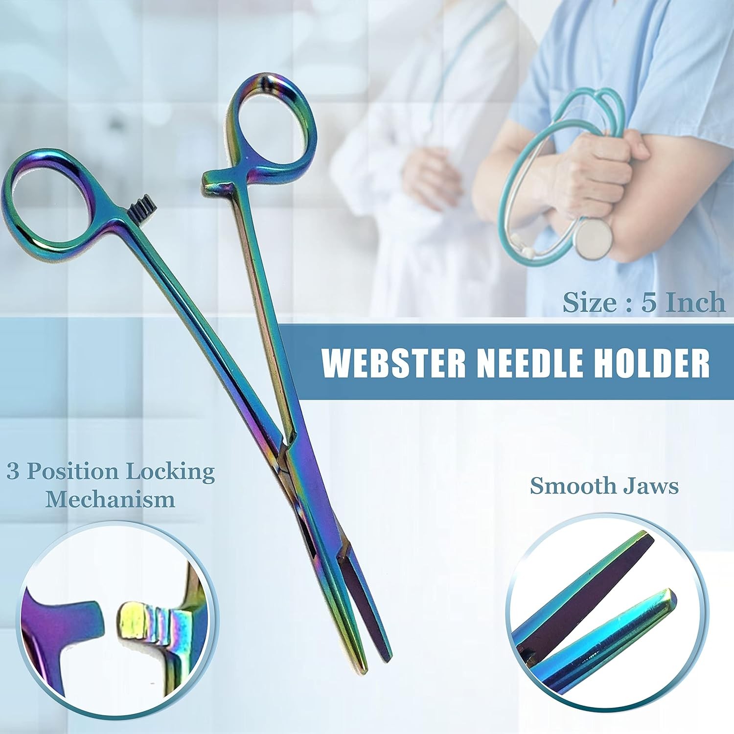 24Pcs Lab Dissection Kit Surgery Anatomy, Biology, Veterinary Set, German Grade