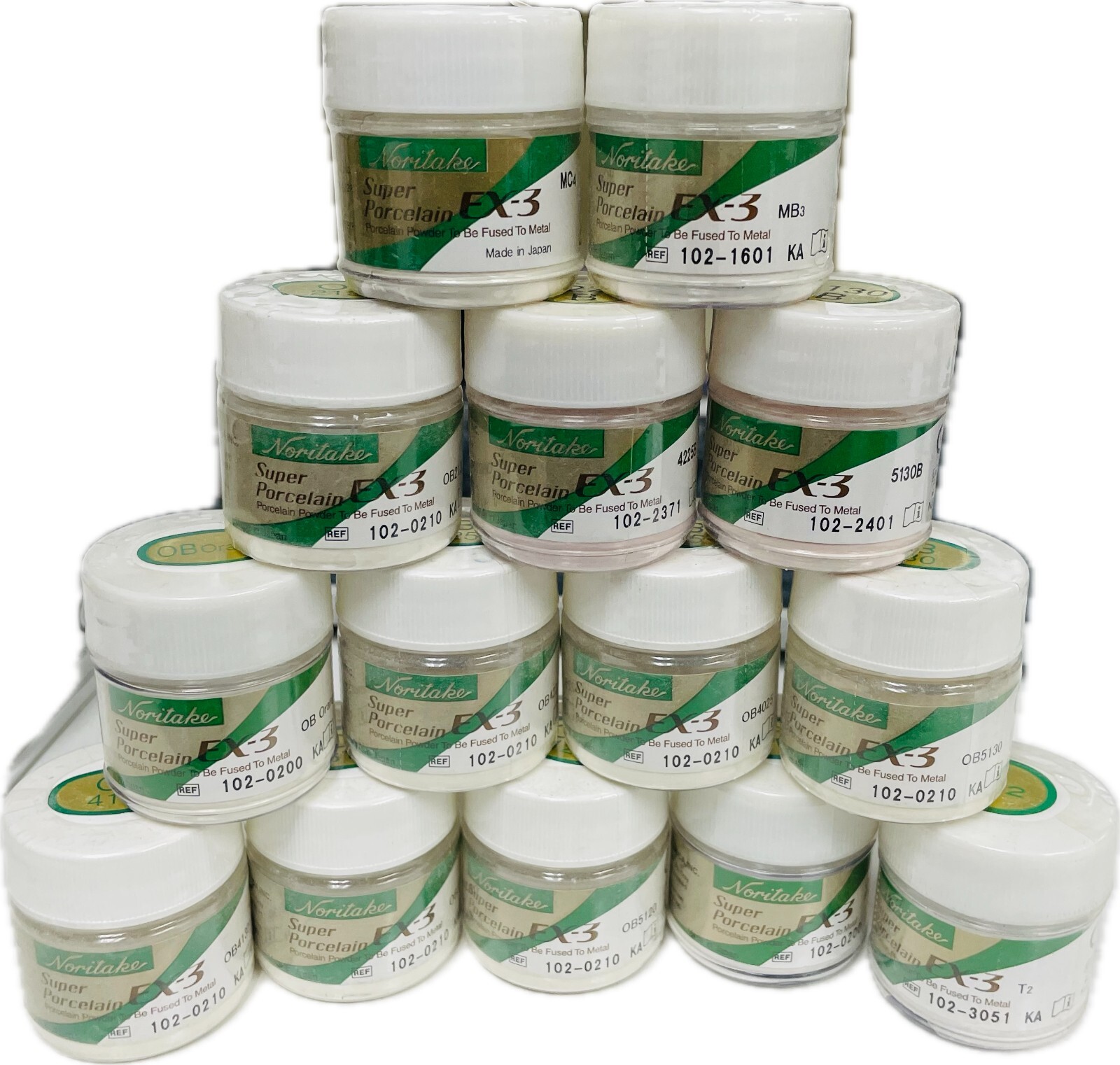 [14 items bundle all together] Noritake Super Porcelain EX-3 10g-NEW/SEALED