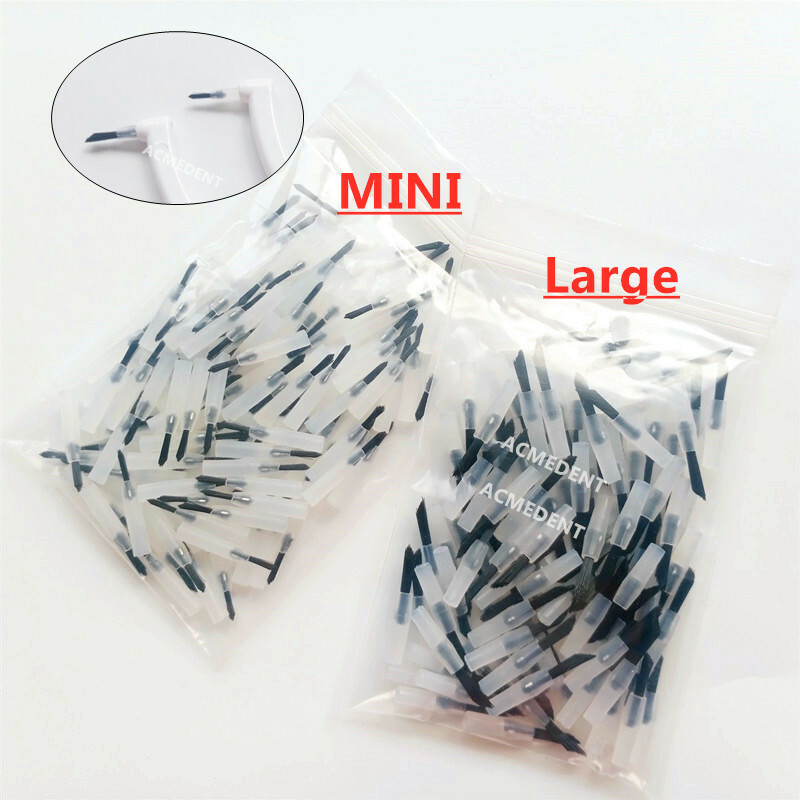 500Pc Dental Micro Brushes Composite Resin Mini Applicator Brush Tips Disposable