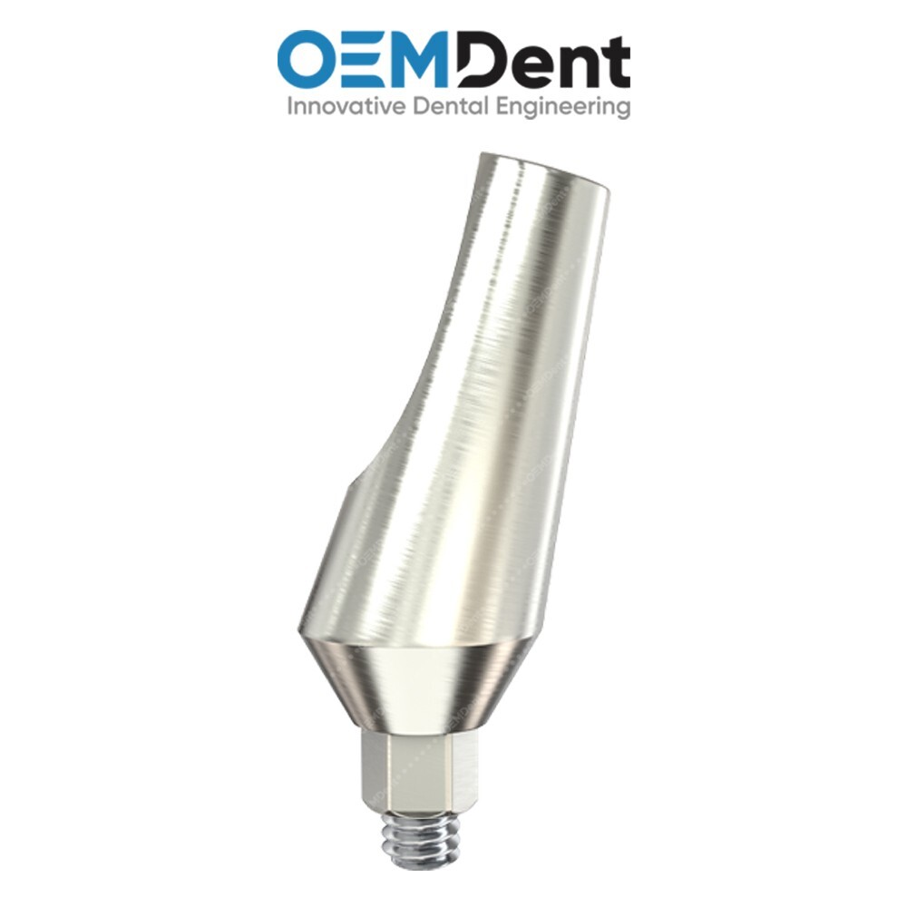 Angulated Prosthetic 15° Slim Platform – GDT® Int Hex 2.0mm Compatible
