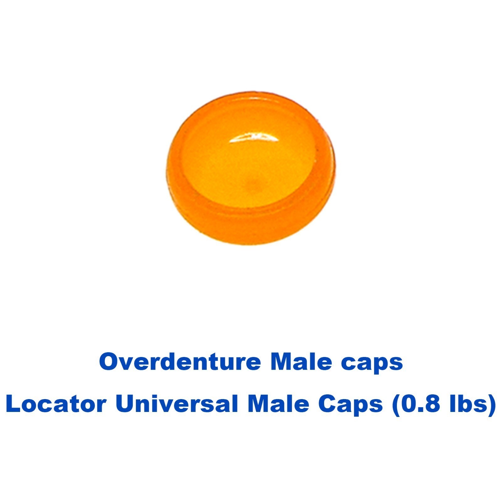 Dental Overdenture Abutment Retention Cap Locator male processing Inserts Set