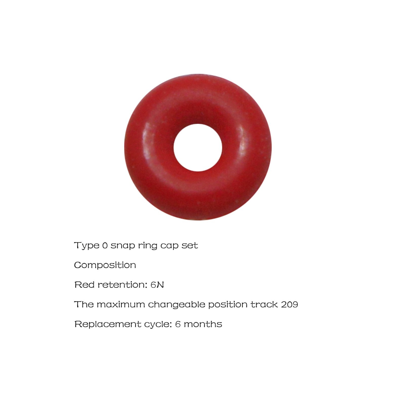 US Hiossen/Osstem Dental O-Ring Retainer Cap Set Compatible Ball Abutment Hex