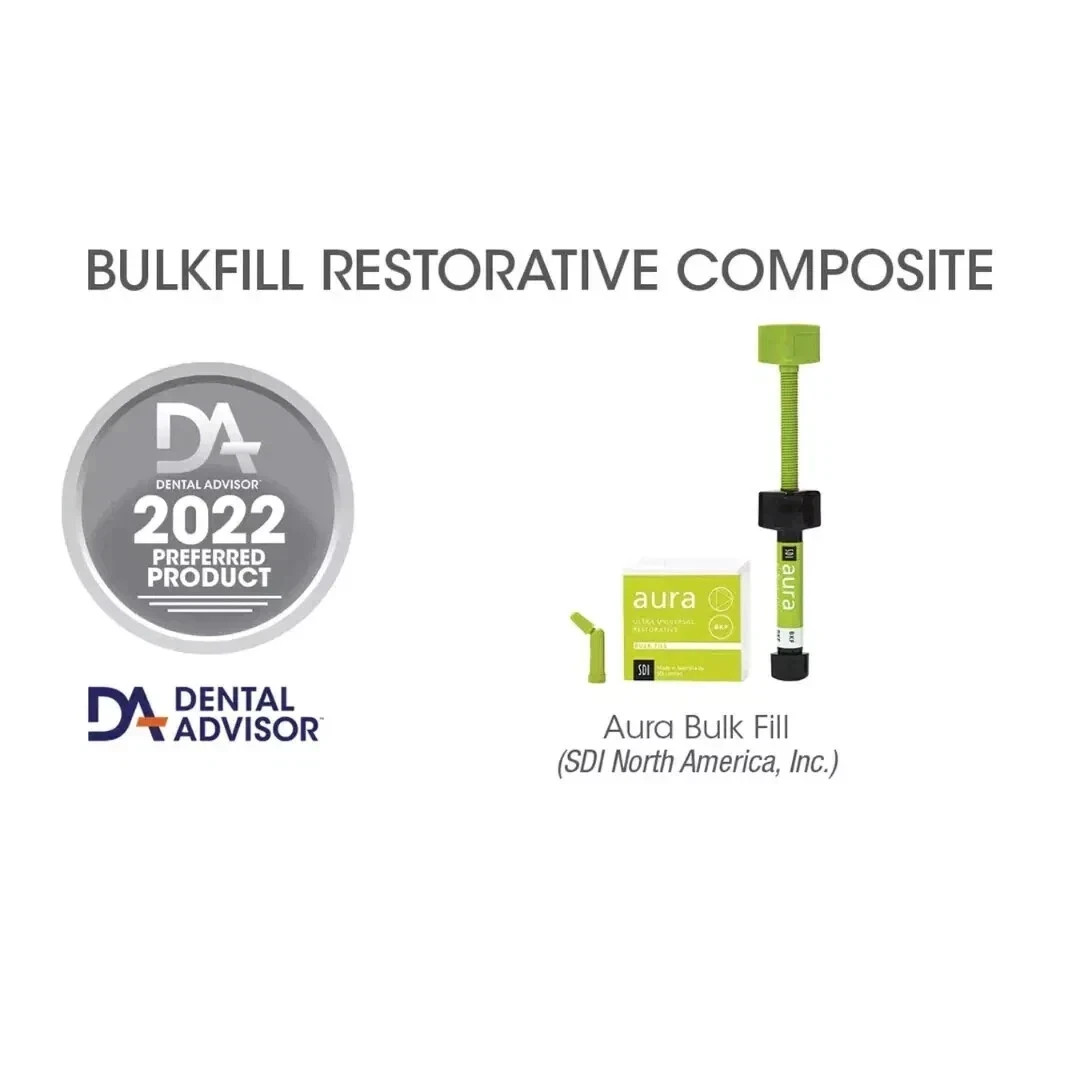 SDI AURA Refill Dental Material High Strength BulkFill Composite 4g FREE SHIPING